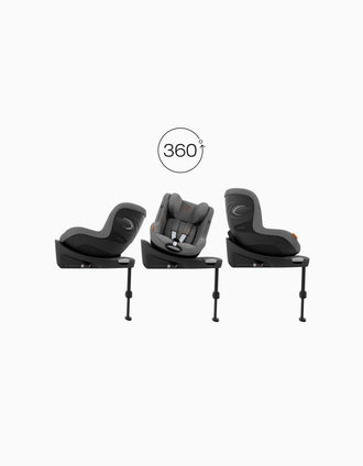Siège auto I-Size Cybex Sirona G S/Base (61-105), Gris Lave