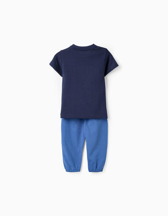 Pyjama en Coton pour Bébé Garçon 'All Star', Bleu