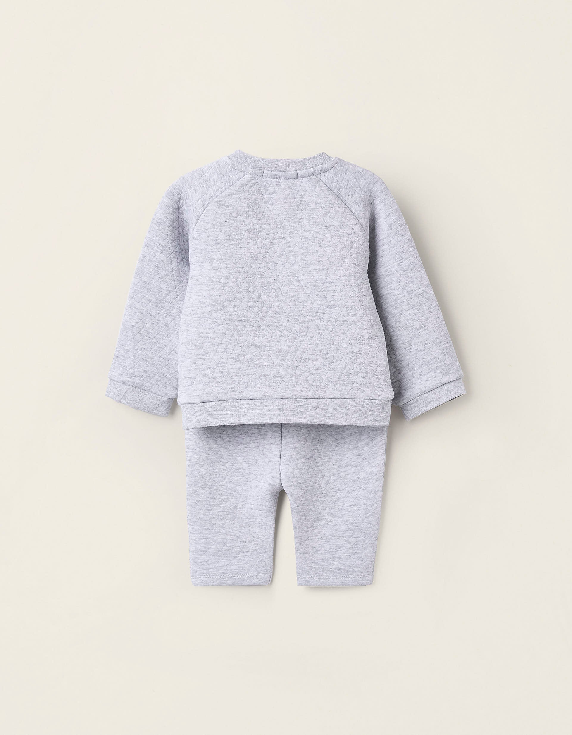 Set with Waffle Texture for Newborn Babies, Grey