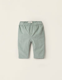 Pantalón de Pana para Recién Nacido, Verde