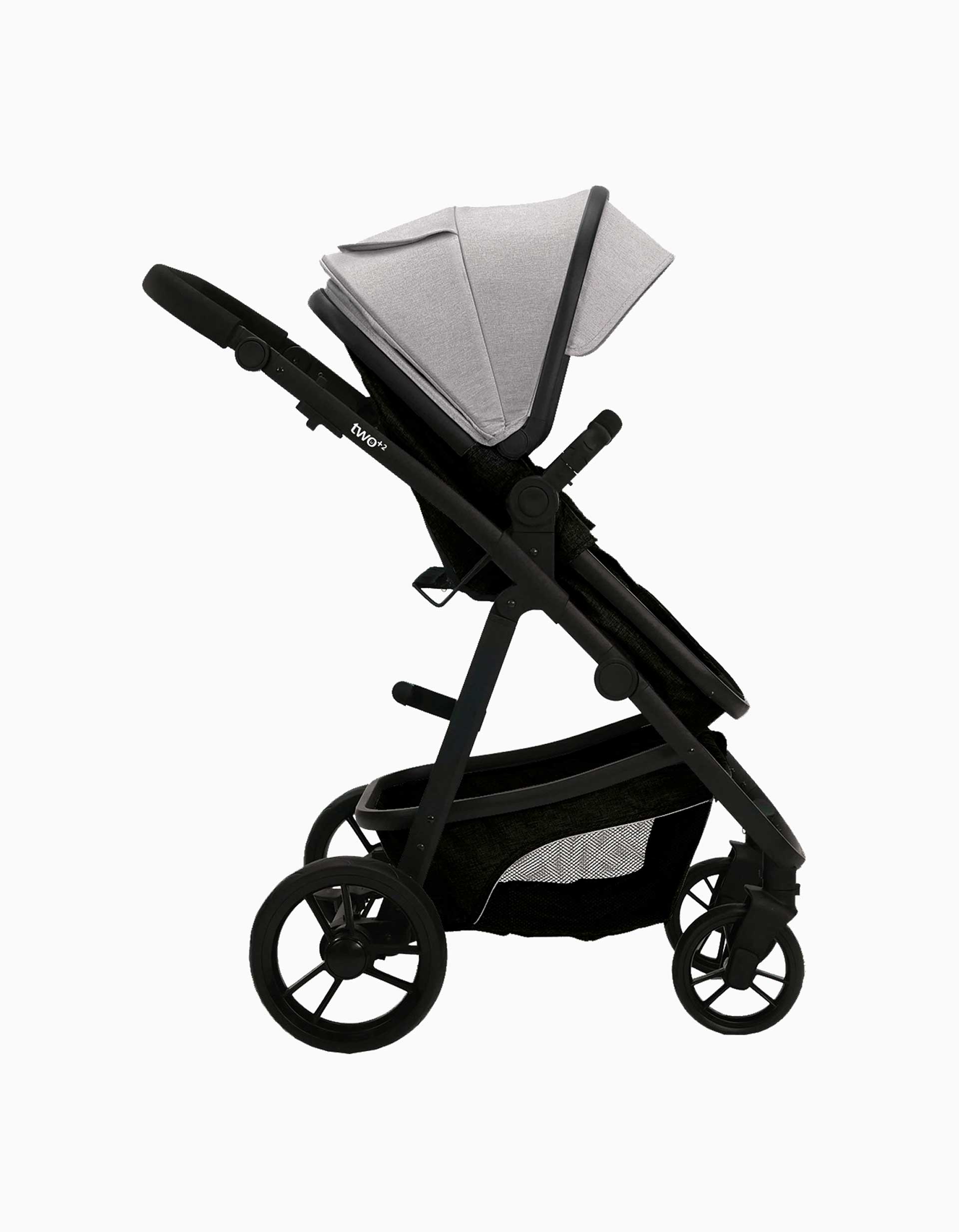 Travel System Asalvo Convertible Two+ 2, Grey