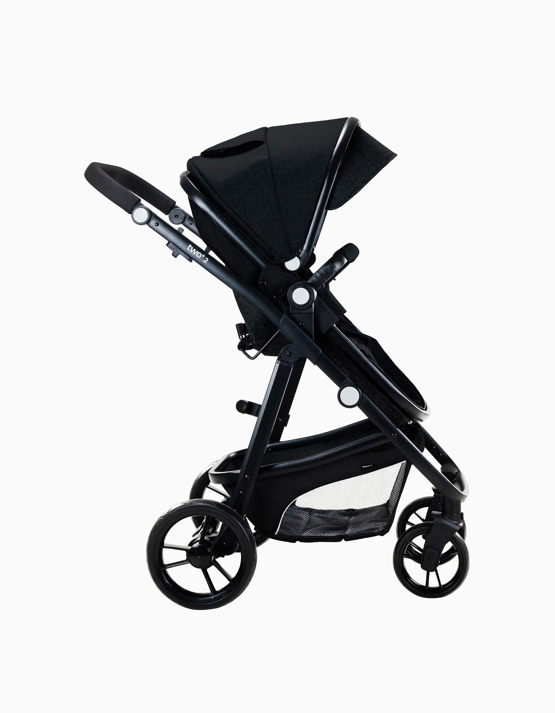 Travel System Asalvo Convertible Two+ 2, Black