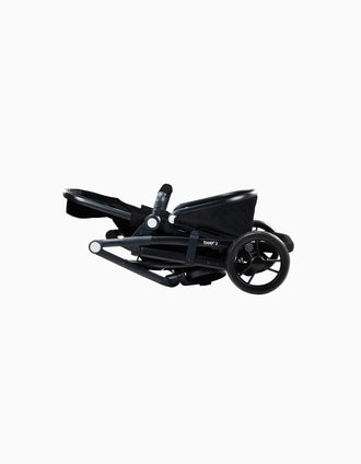 Conjunto De Rua Asalvo Convertible Two+ 2, Black