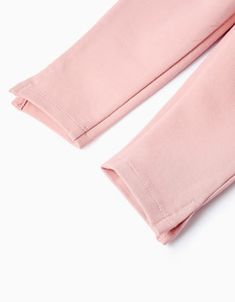 Sweat + Calças para Bebé Menina 'Corações', Rosa