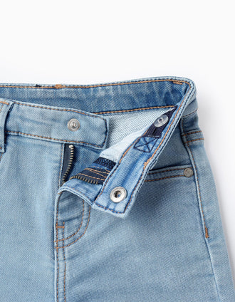 Pantalón Vaquero para Bebé Niño 'Straight', Azul Claro