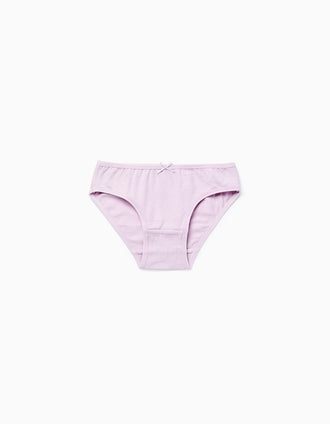 Pack 5 Bragas Lisas para Niña, Multicolor