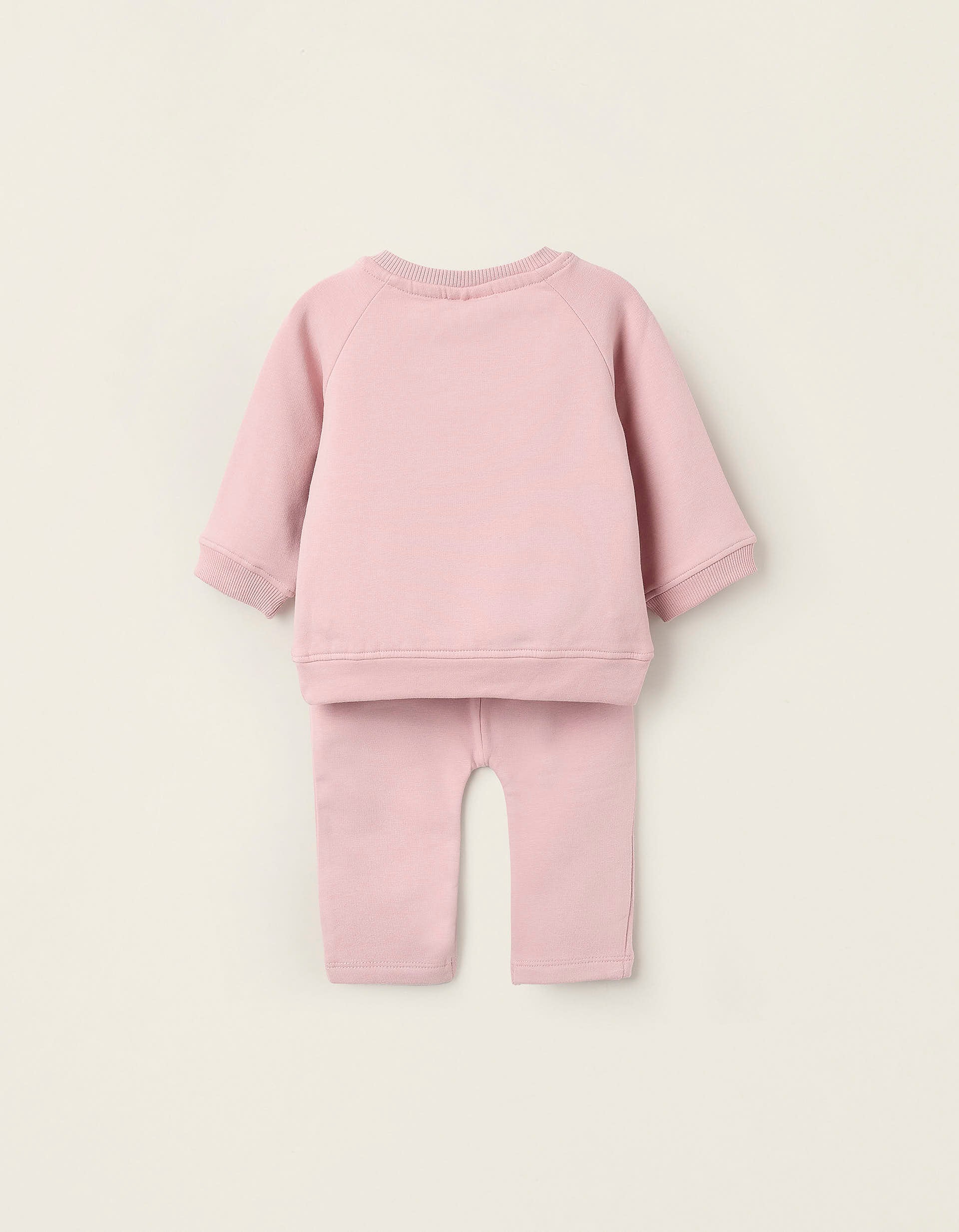 Sweatshirt + Joggers for Newborn Girls 'Winnie The Pooh', Pink