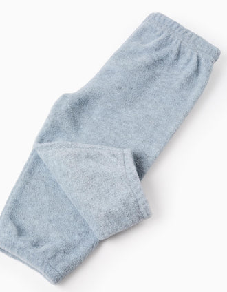 Pijama Polar para Bebé Niño 'Dinosauros', Gris/Azul