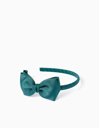 Bandolete com Laço para Bebé e Menina, Verde