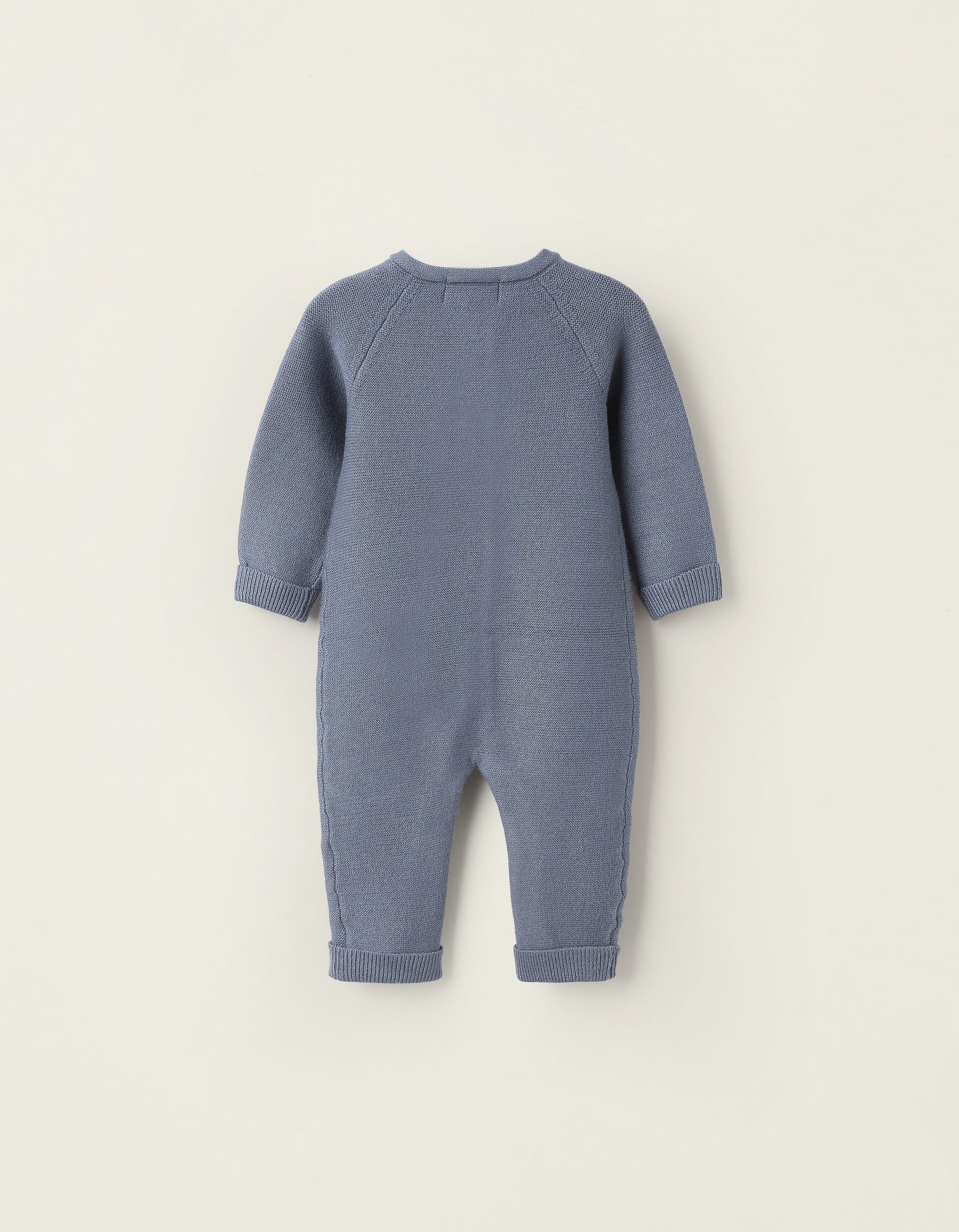 Knitted Overall for Newborn Babies, Blue