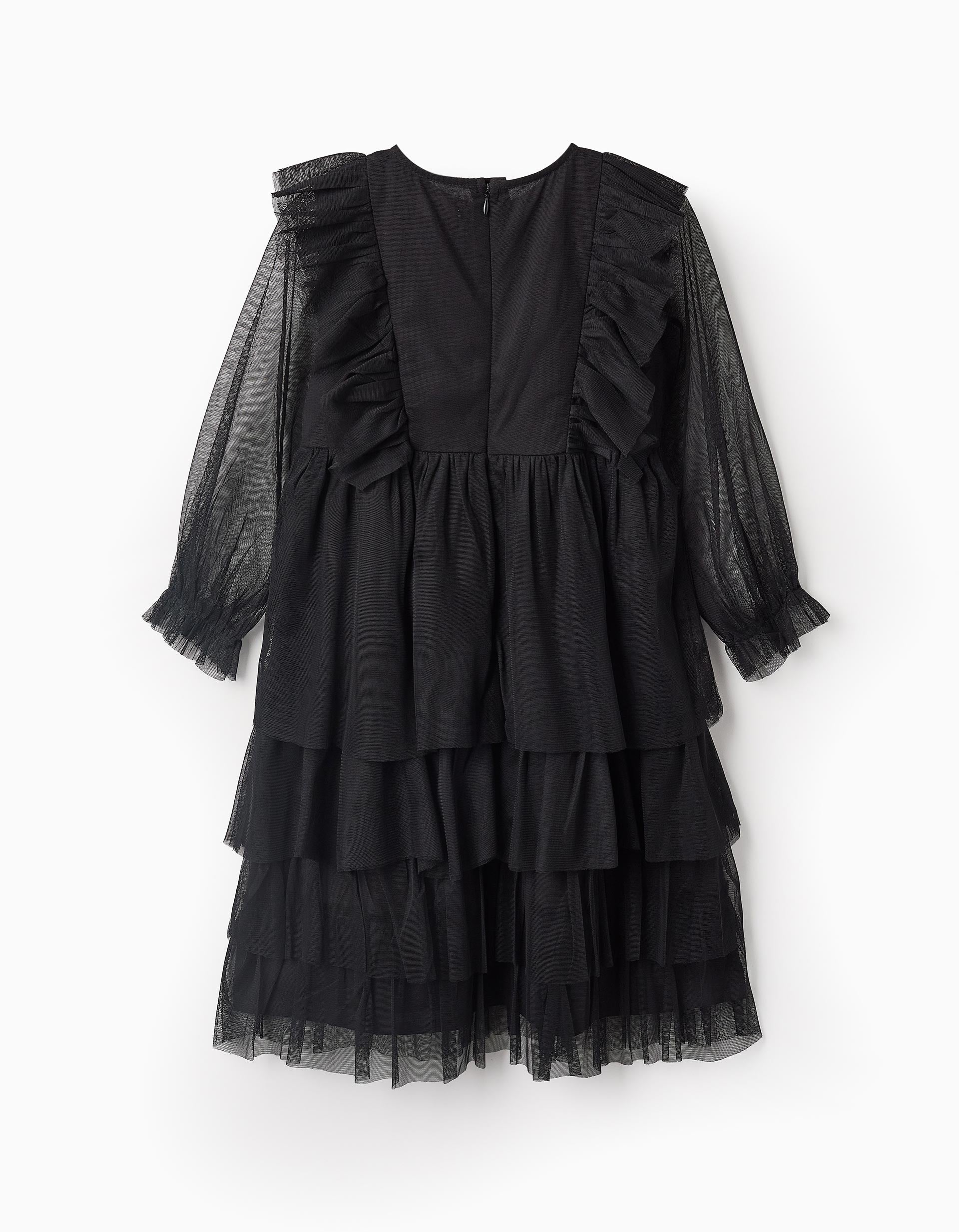 Tulle Dress for Girls, Black