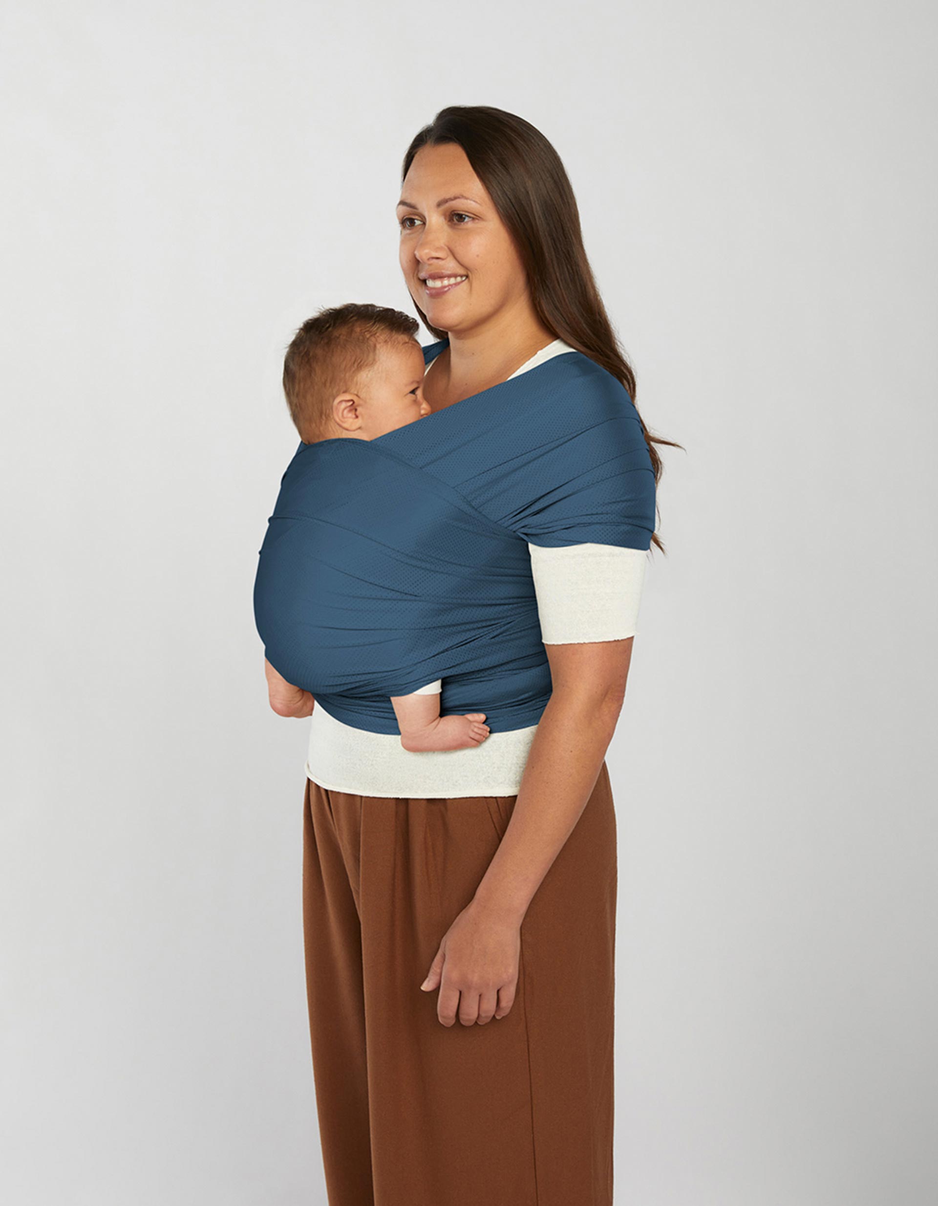 Pano de Babywearing Ergobaby Aura Sustentável Mesh - Navy