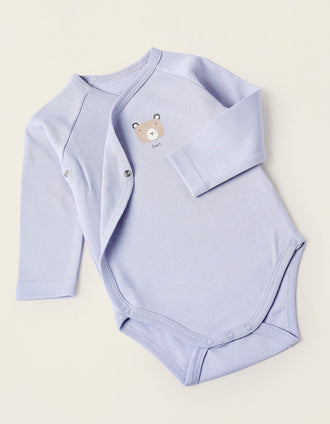 Pack 4 Bodies de Algodón para Bebé Niña 'Animales', Multicolor