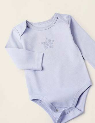 Pack 4 Bodies de Algodón para Recién Nacida 'Little Love', Multicolor