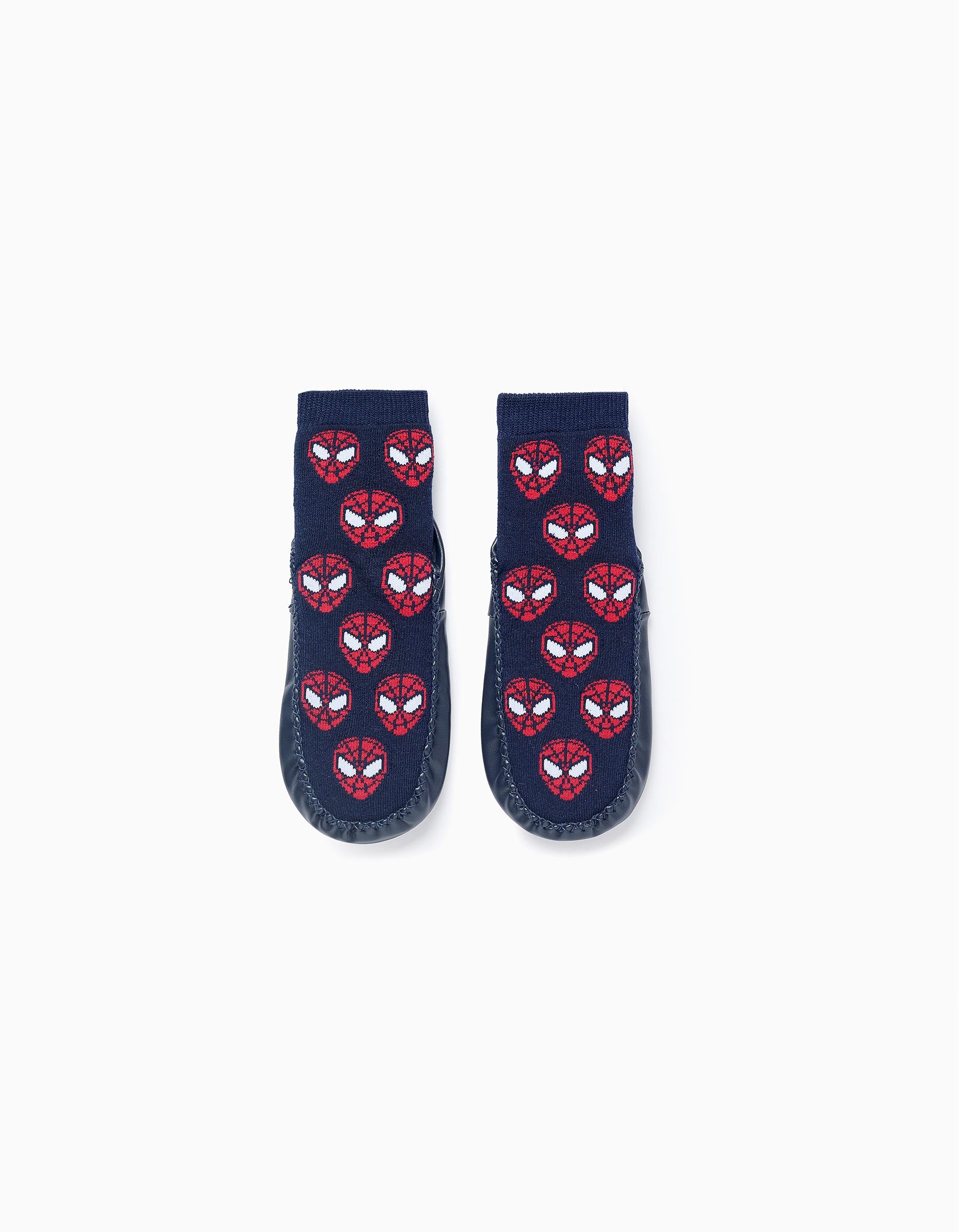 Socks-Slippers for Boys 'Spider-Man', Dark Blue