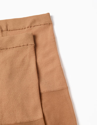 Pack 2 Collants de Microfibra para Bebé Menina, Bege