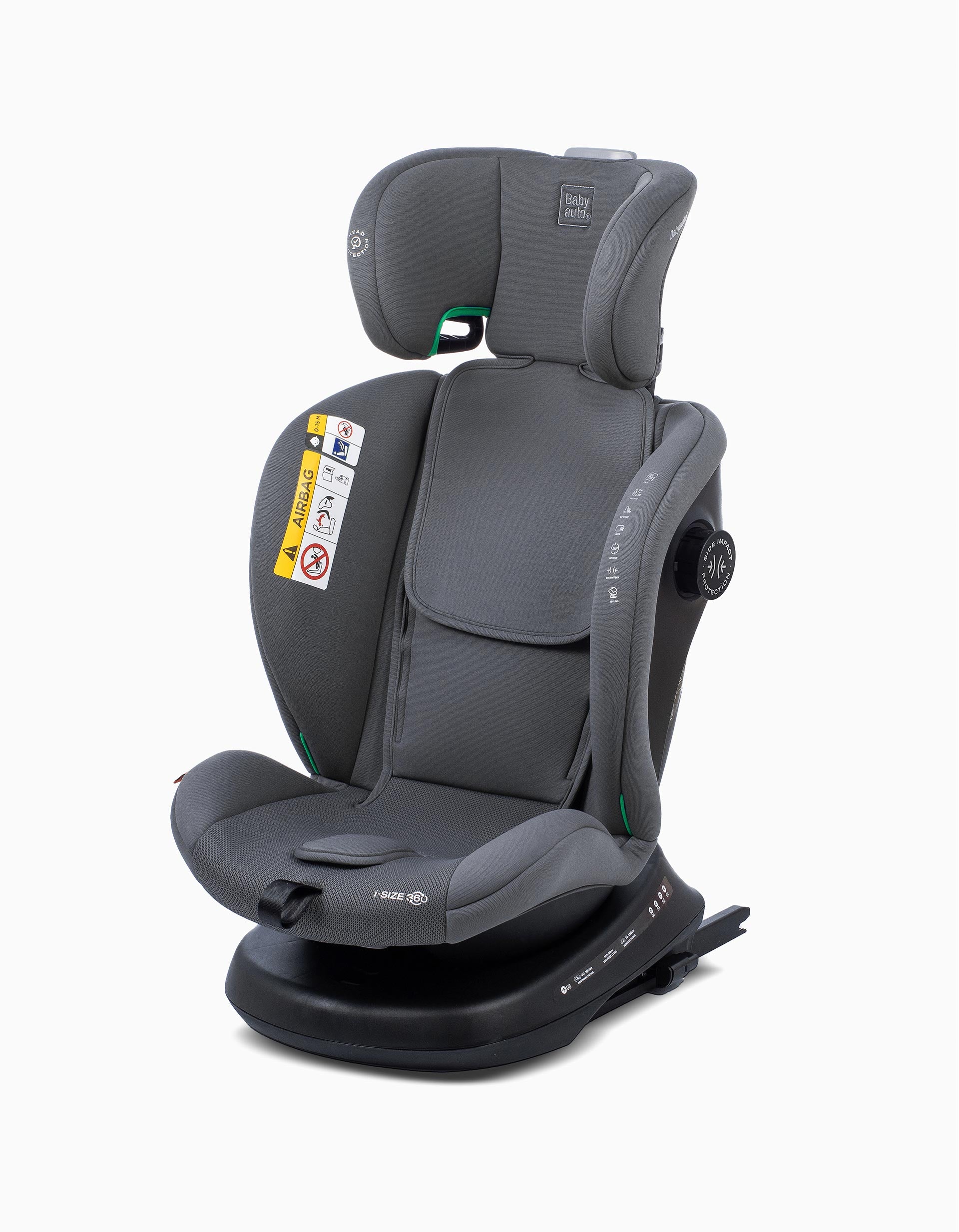 Cadeira Auto I Size Valora Babyauto, Grey