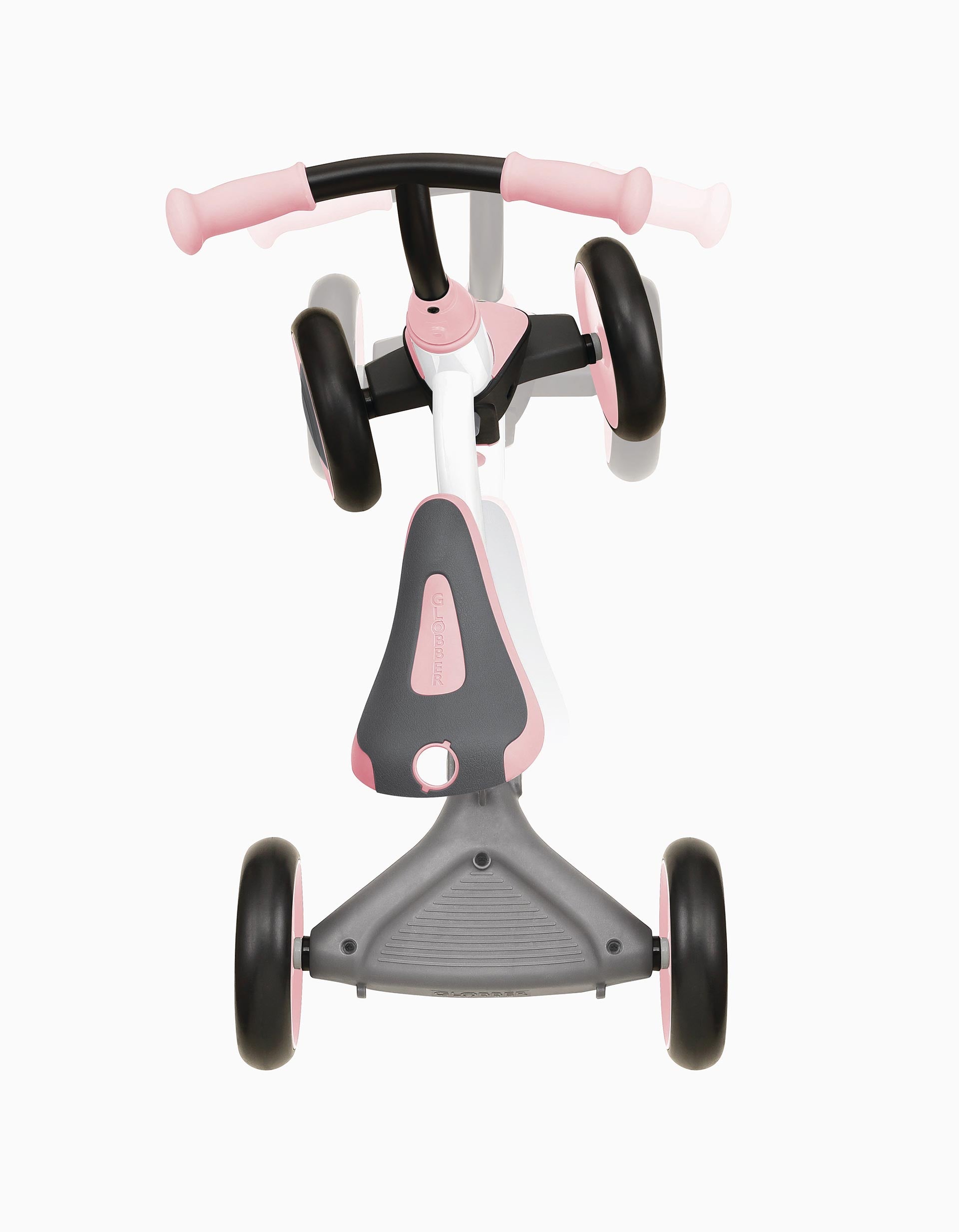 Bicicleta De Aprendizagem 3 Em 1 Globber 12M+, Pastel Pink