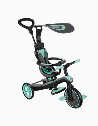 Triciclo Evolutivo 4 Em 1 Globber Explore 10M+, Mint
