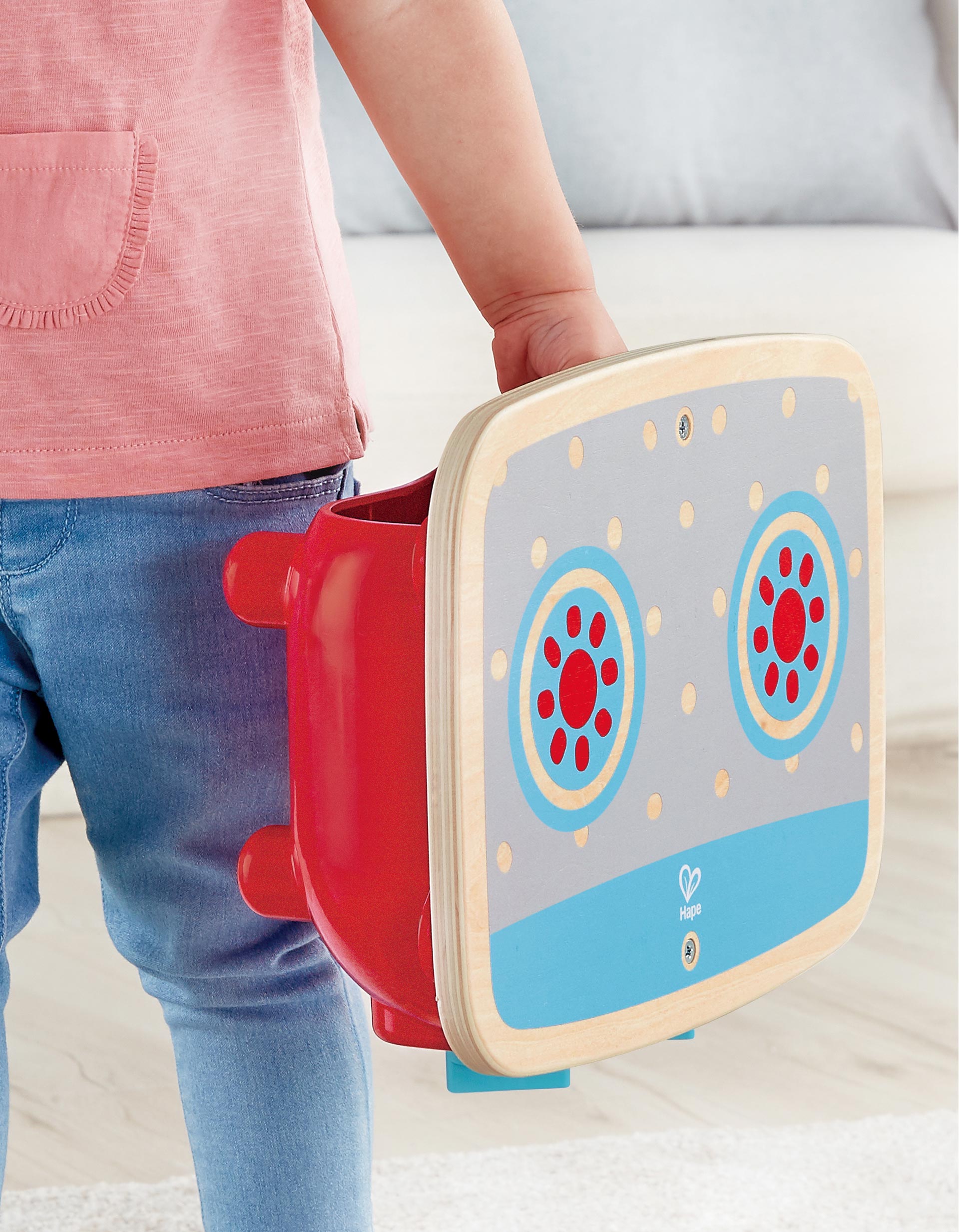 Conjunto De Cozinha em Madeira Hape 6Pcs 18M+