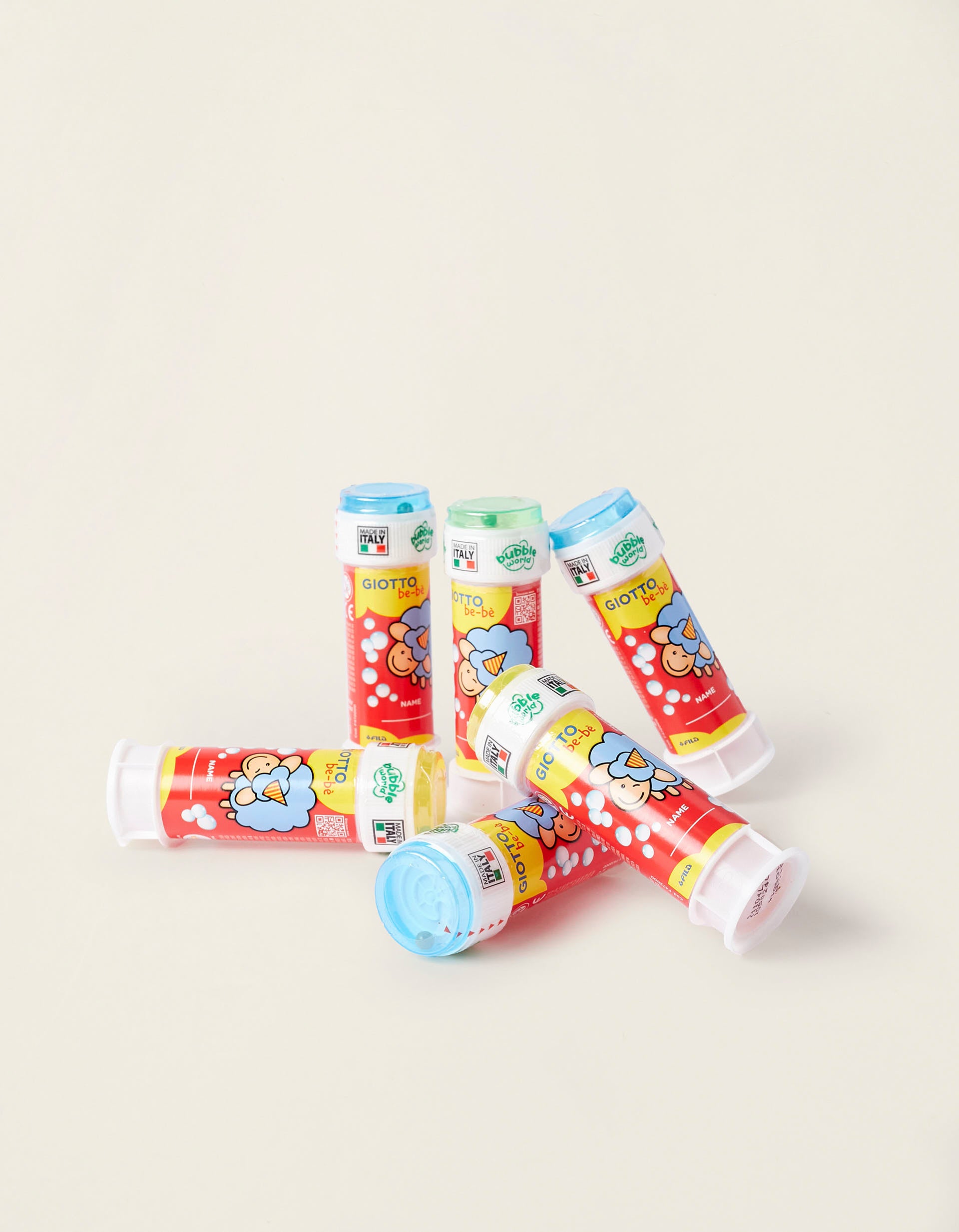 Pack de 6 Bolas De Sabão Giotto Be-Bè 3A+