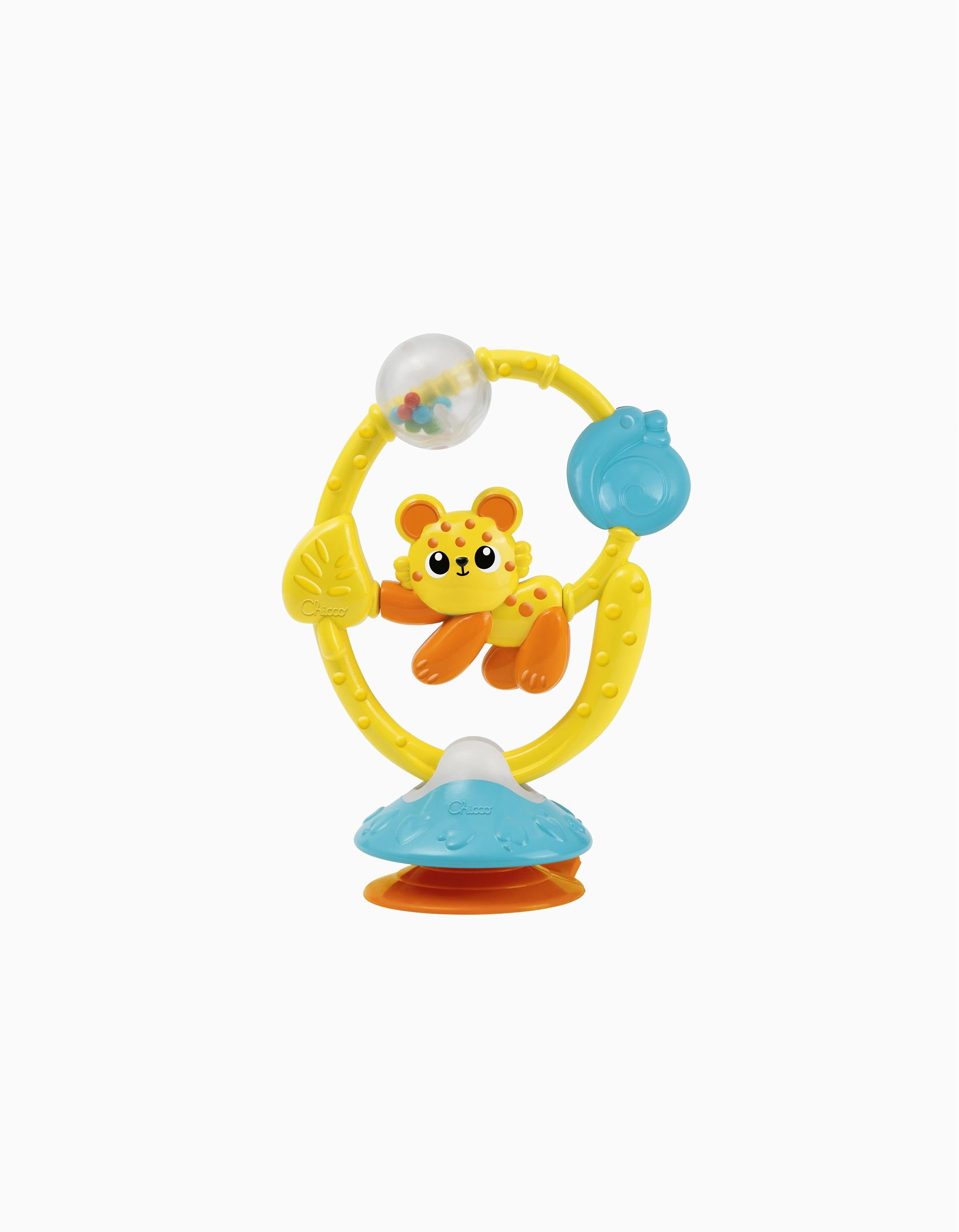 Chocalho Para Cadeira Alta 2 Em 1 Chicco Amigo Da Selva 6M+