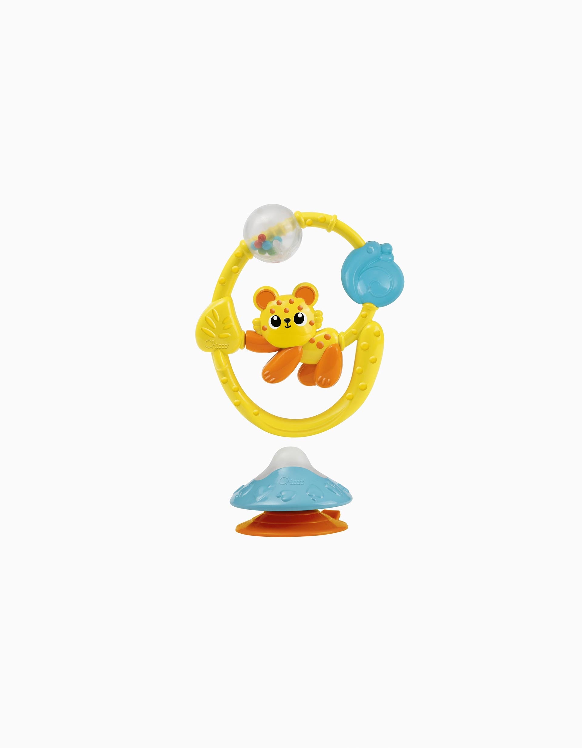 Chocalho Para Cadeira Alta 2 Em 1 Chicco Amigo Da Selva 6M+