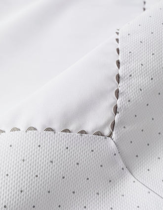 Edredão Para Cama 60x120cm ZY Baby, Little Dots Grey