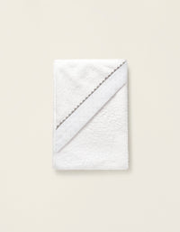 Toalha De Banho Com Capuz ZY Baby, Little Dot Grey
