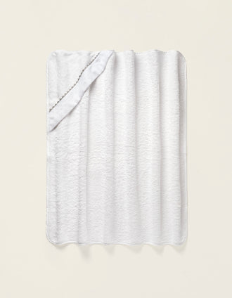 Toalha De Banho Com Capuz ZY Baby, Little Dot Grey