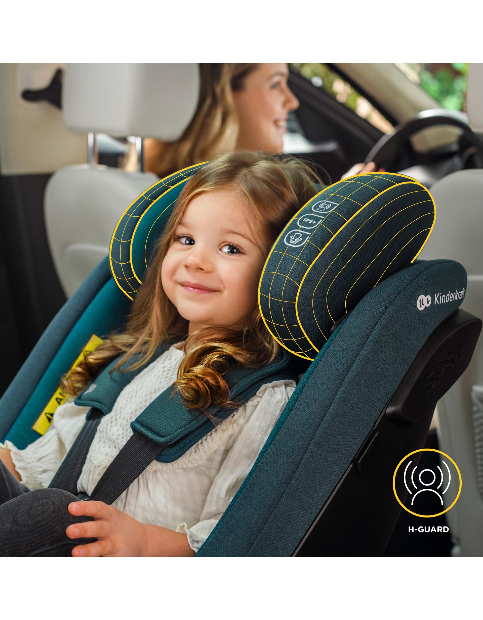 Cadeira Auto I Size Kinderkraft I-Guard, Black