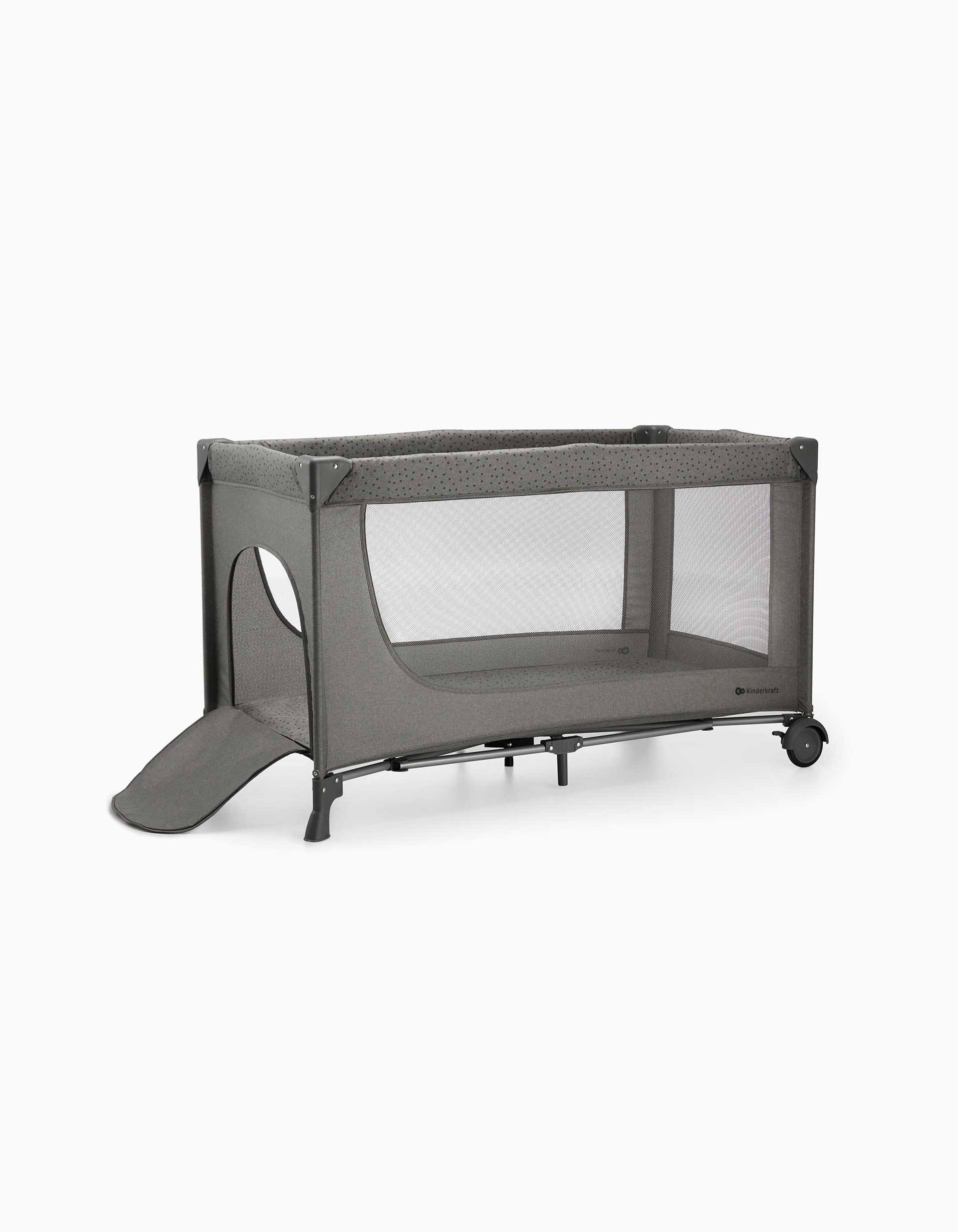 Cama De Viagem com Acessórios Kinderkraft Joy, Dark Grey