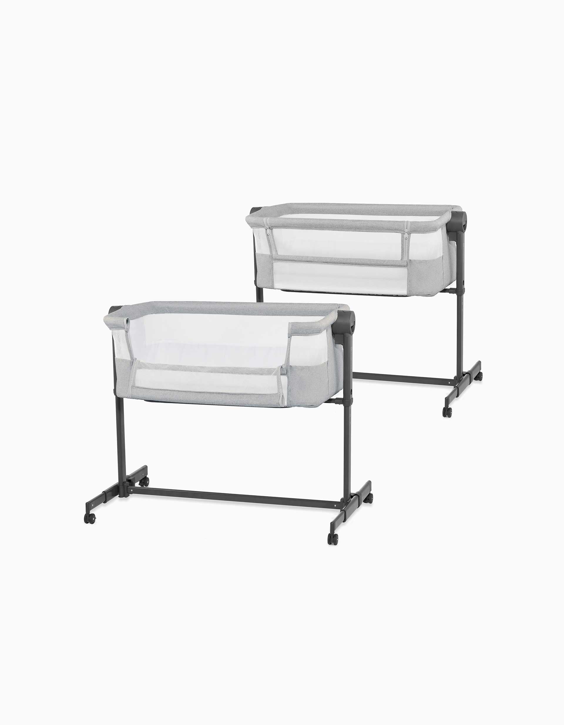 Berço Neste Up 2 Kinderkraft, Light Grey