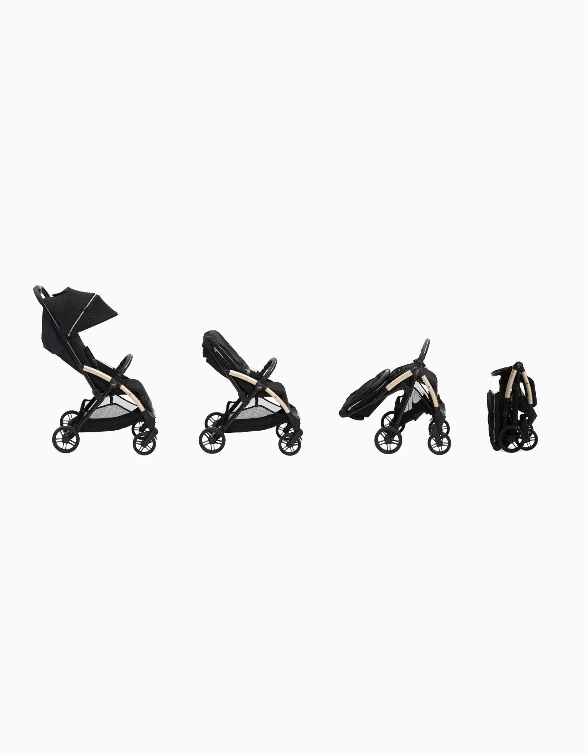 Carrinho De Passeio Chicco Goody Xplus, Black Re_Lux