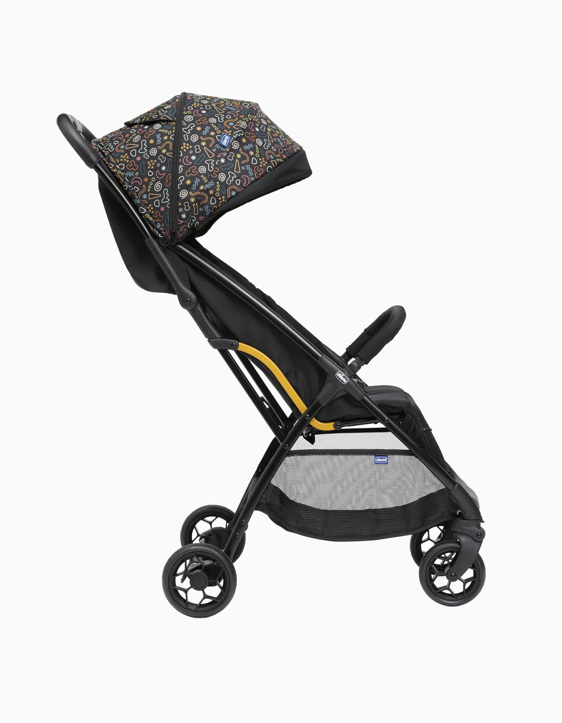 Carrinho De Passeio Chicco Glee, Playful Black