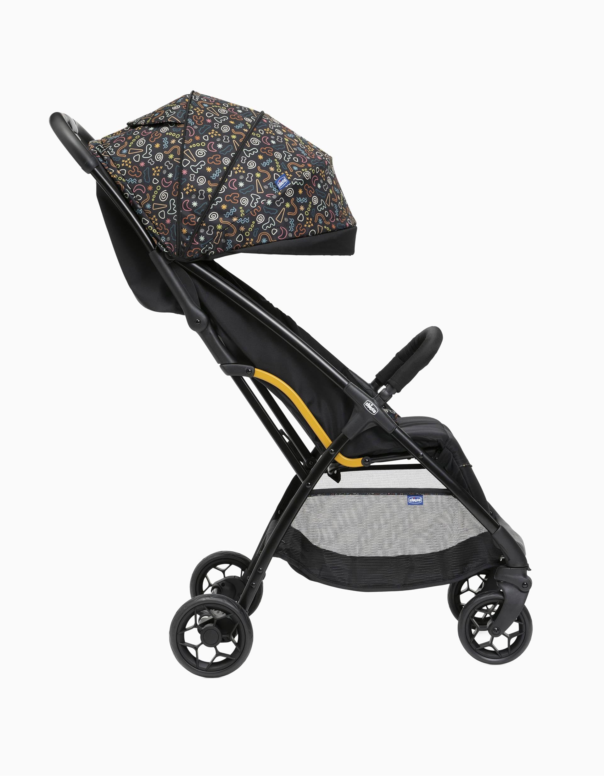 Carrinho De Passeio Chicco Glee, Playful Black