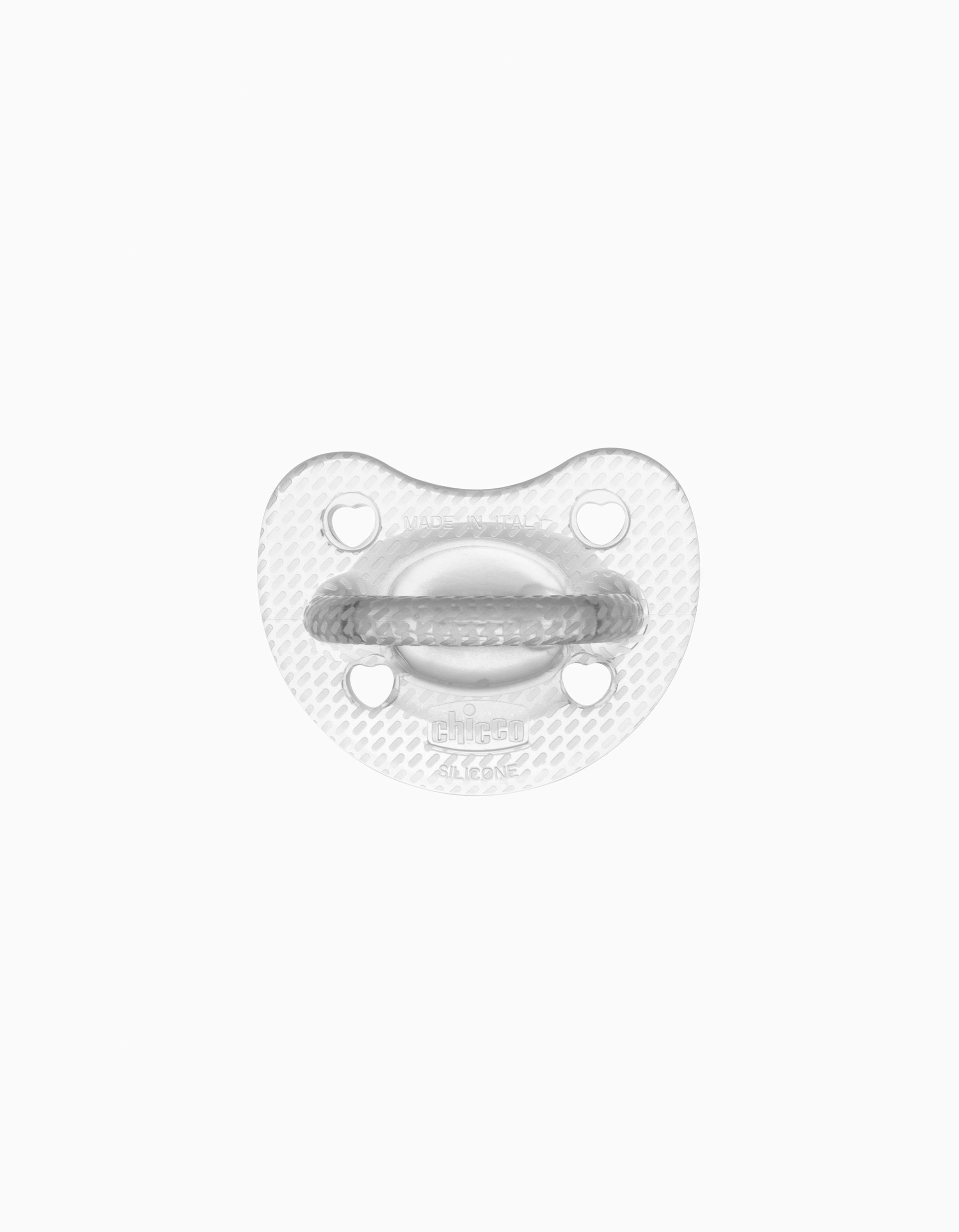 2 Chupetas Chicco Physio Soft 6-16M, Crystal