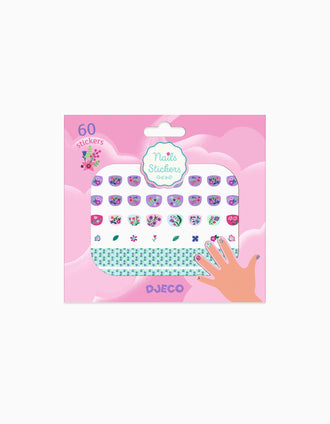 Autocolantes para as Unhas Djeco 4A+, Petite Fleur