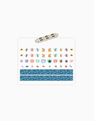 Autocolantes para as Unhas Djeco 4A+, Mimi