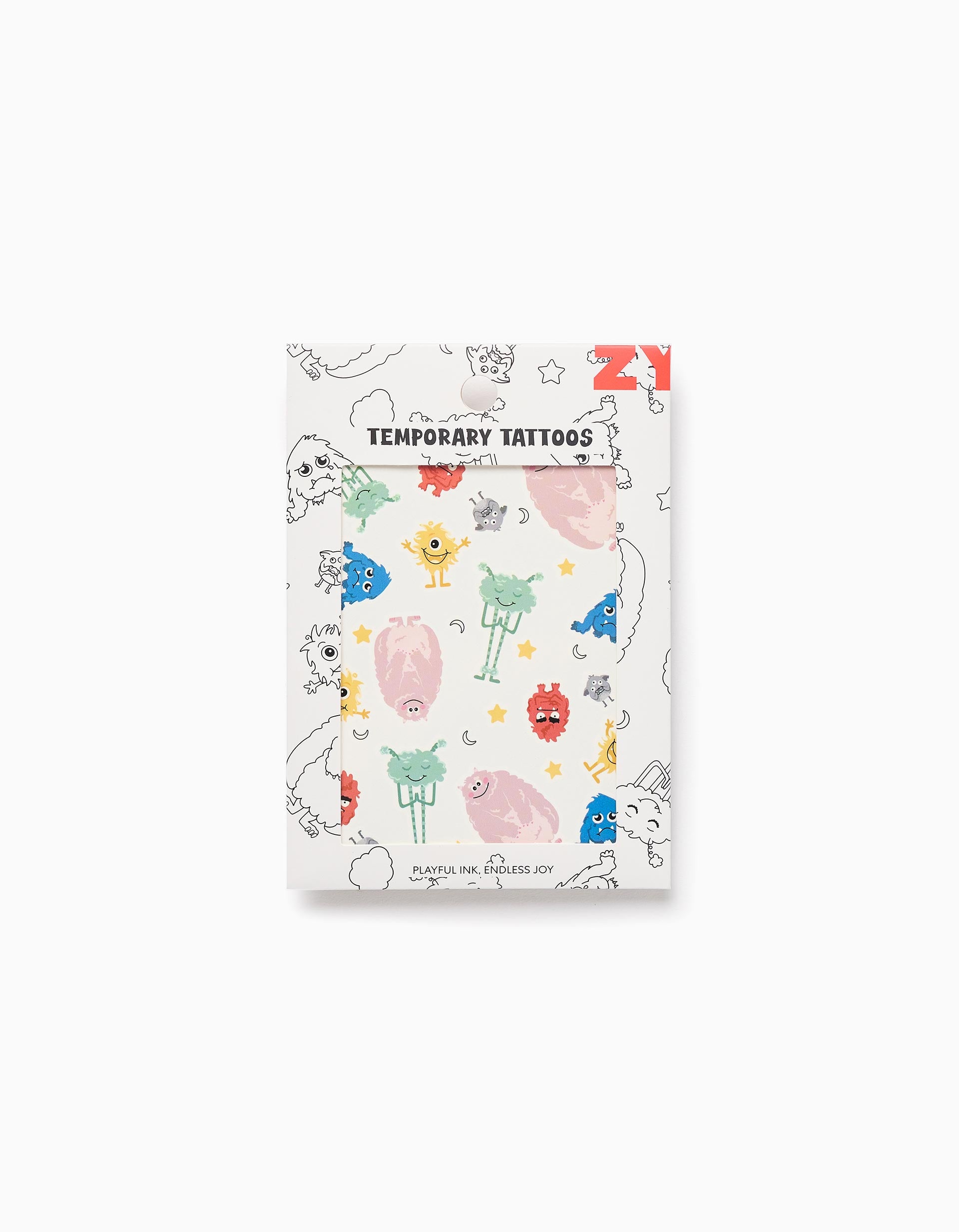 Pack of Tattoos for Children 'Emotions', 5 Sheets