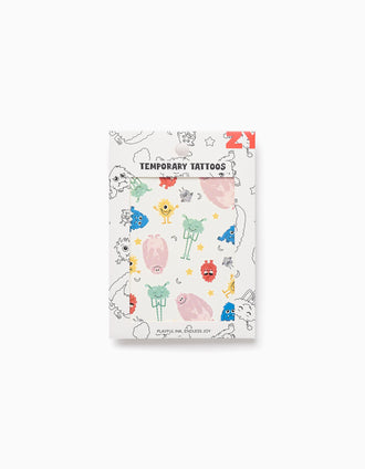 Pack de Tatuagens para Criança 'Emoções', 5 Folhas