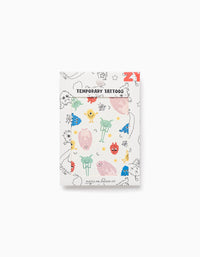 Pack de Tatouages pour Enfant 'Emotions', 5 Feuilles