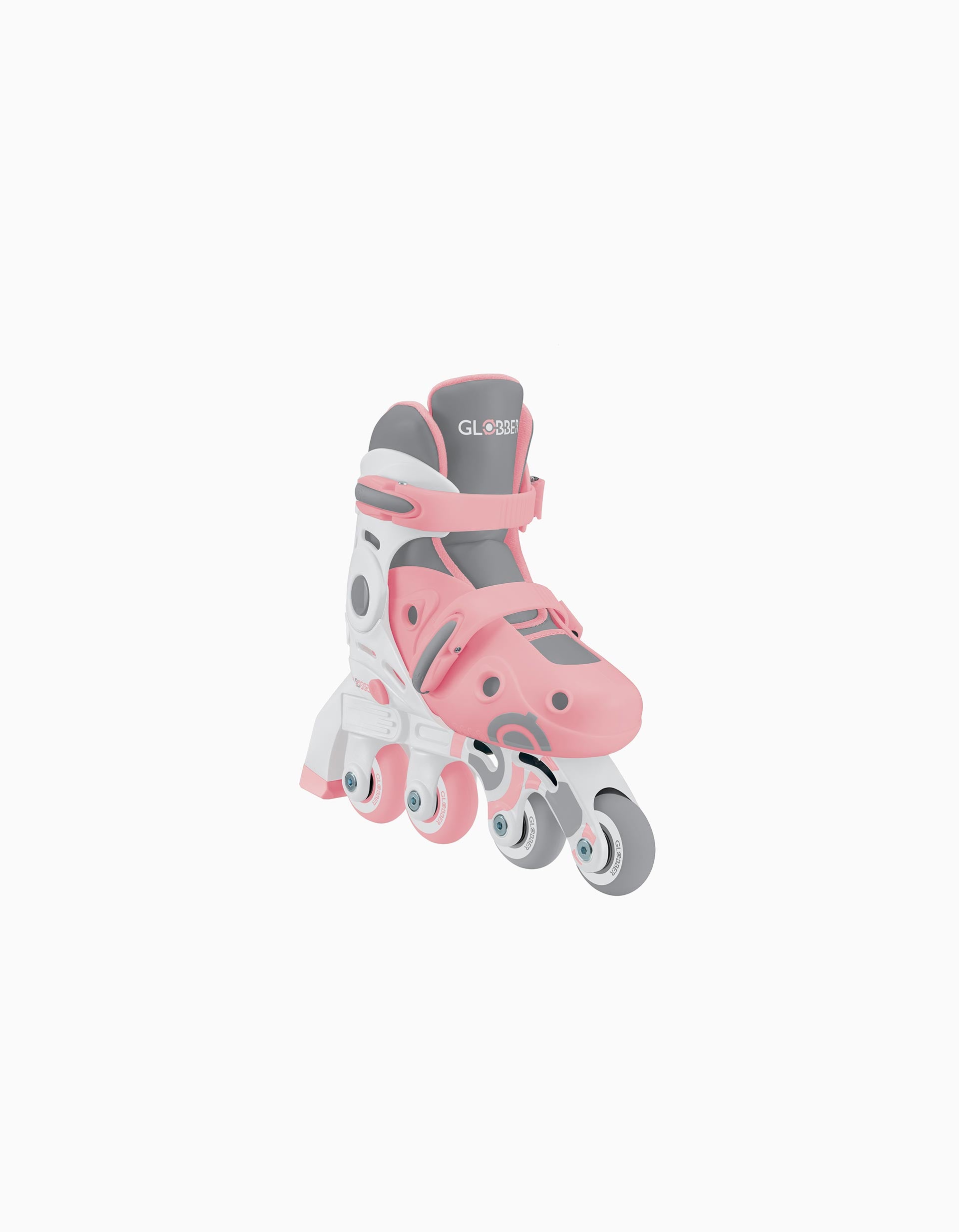 Patins De Aprendizagem Globber 2em1 S/M (30-34) 5A+, Rosa Pastel