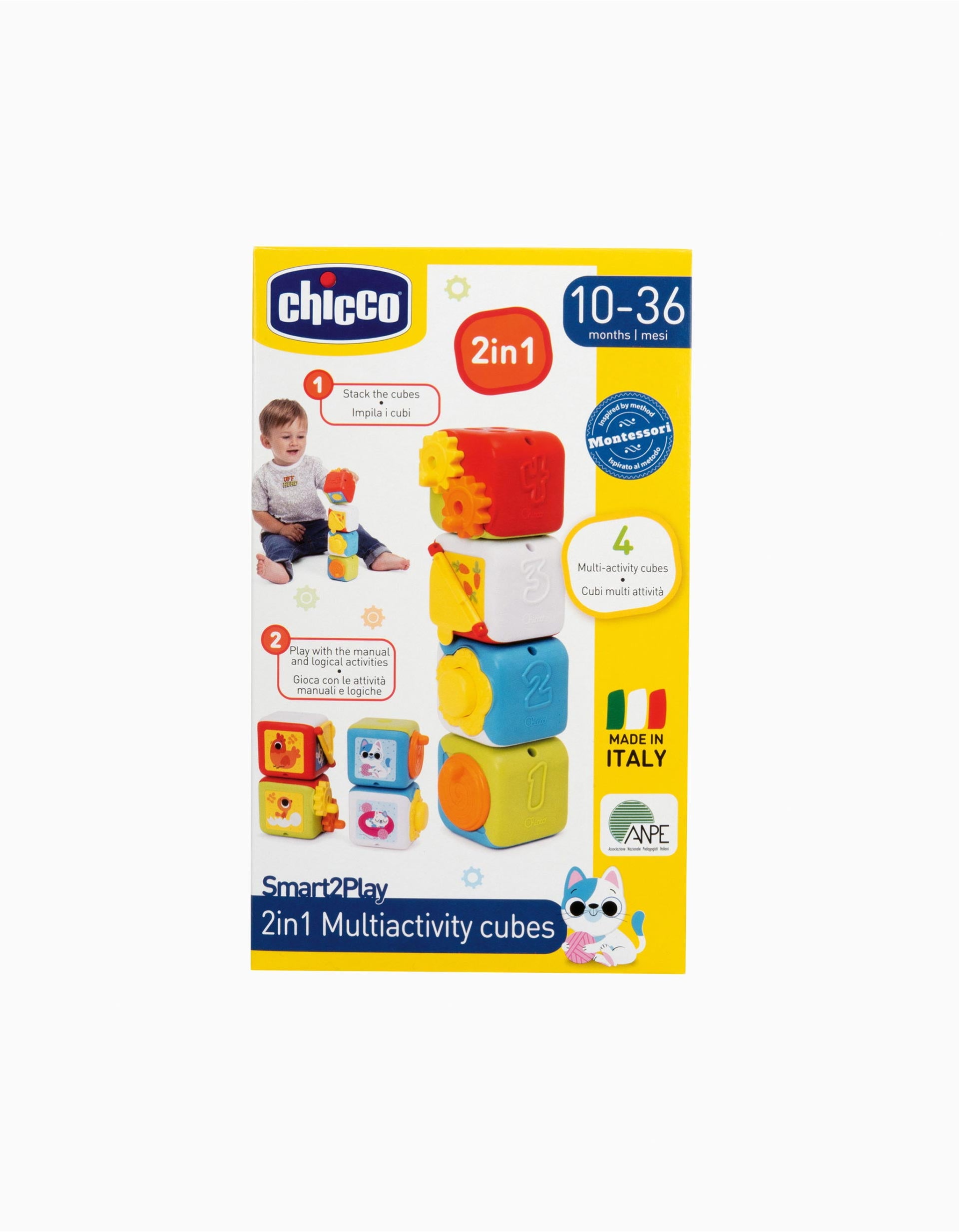 Cubos Multiatividades 2 Em 1 Chicco 10M+