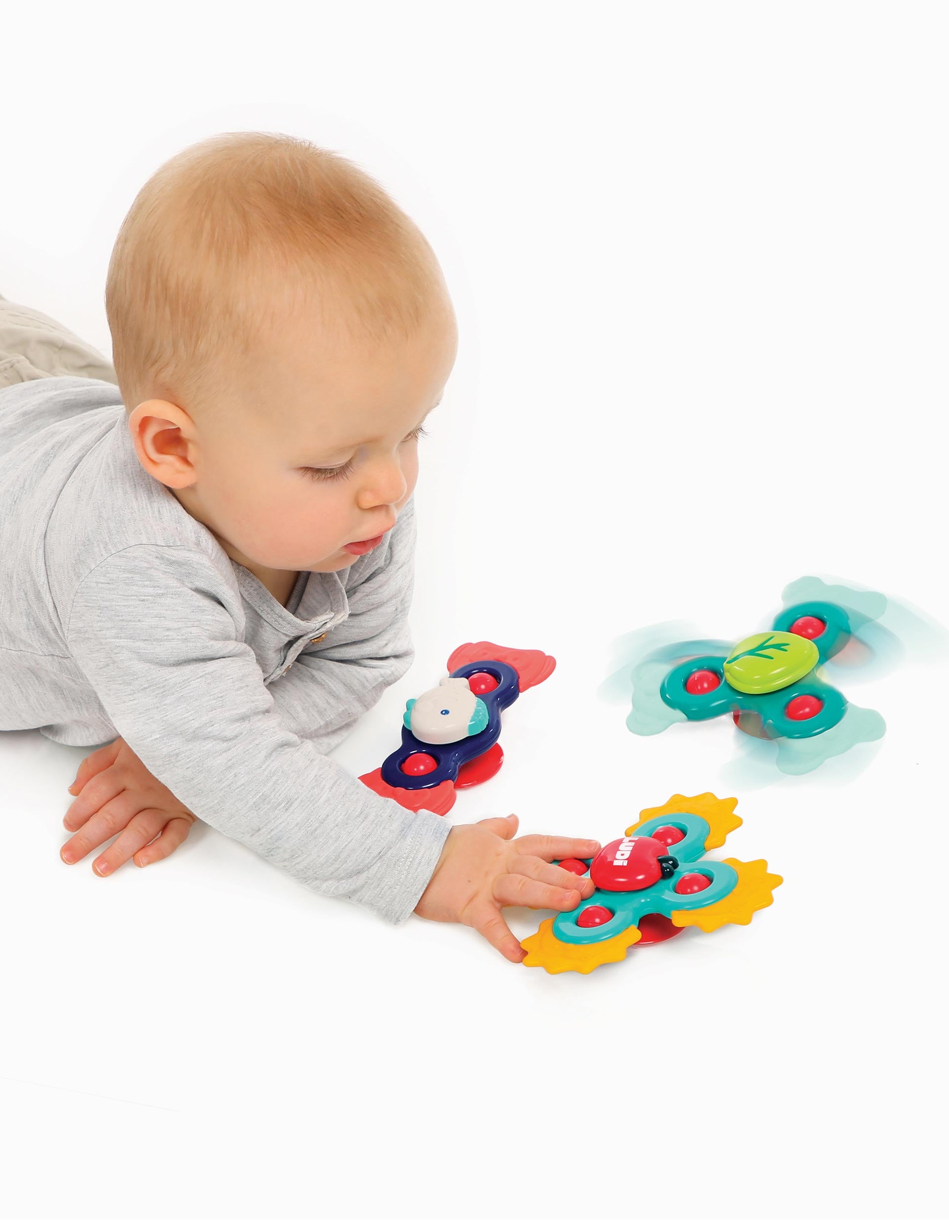 Pack 3 Baby Spinners Ludi 10M+