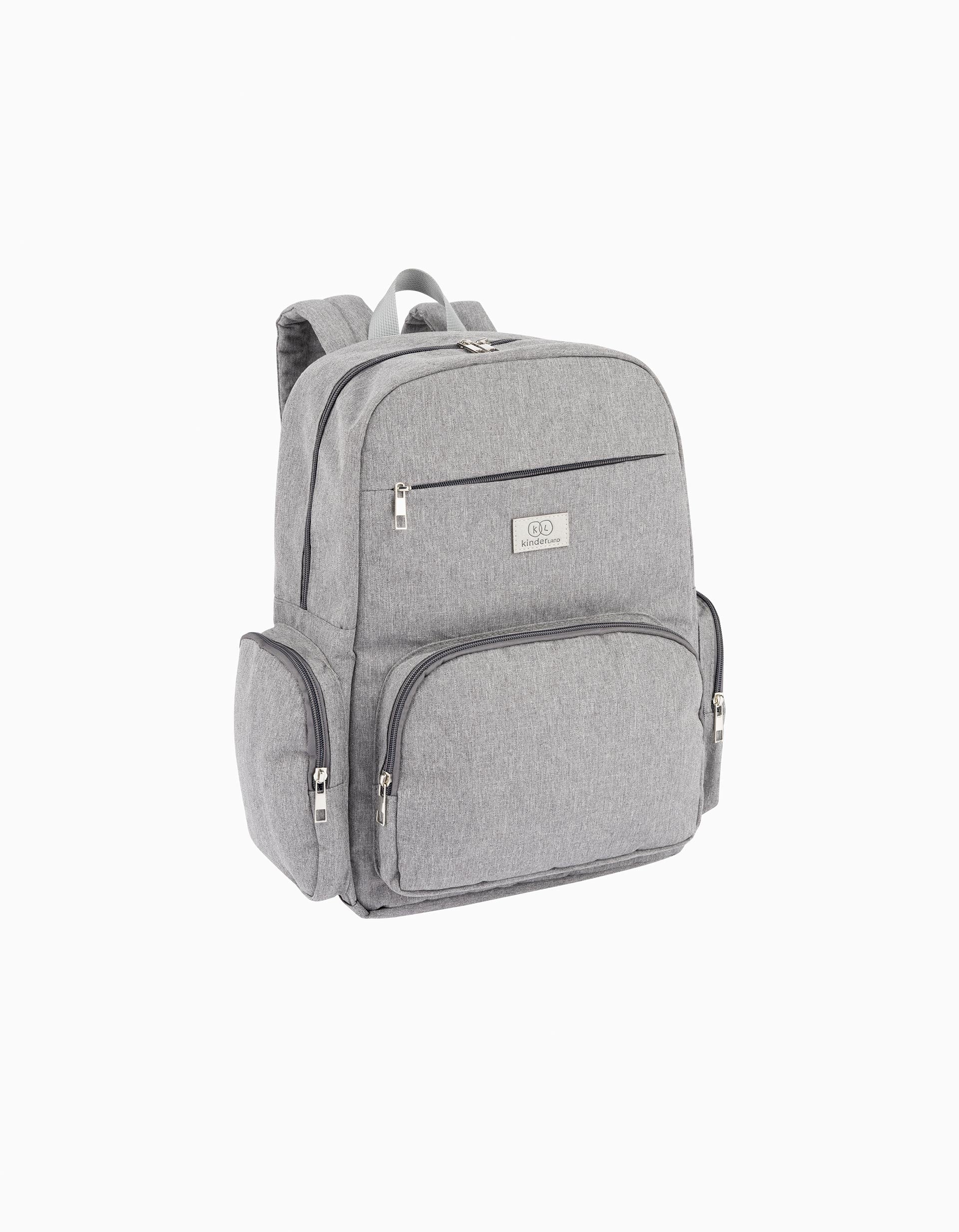 Mochila Round Kinderland, Grey