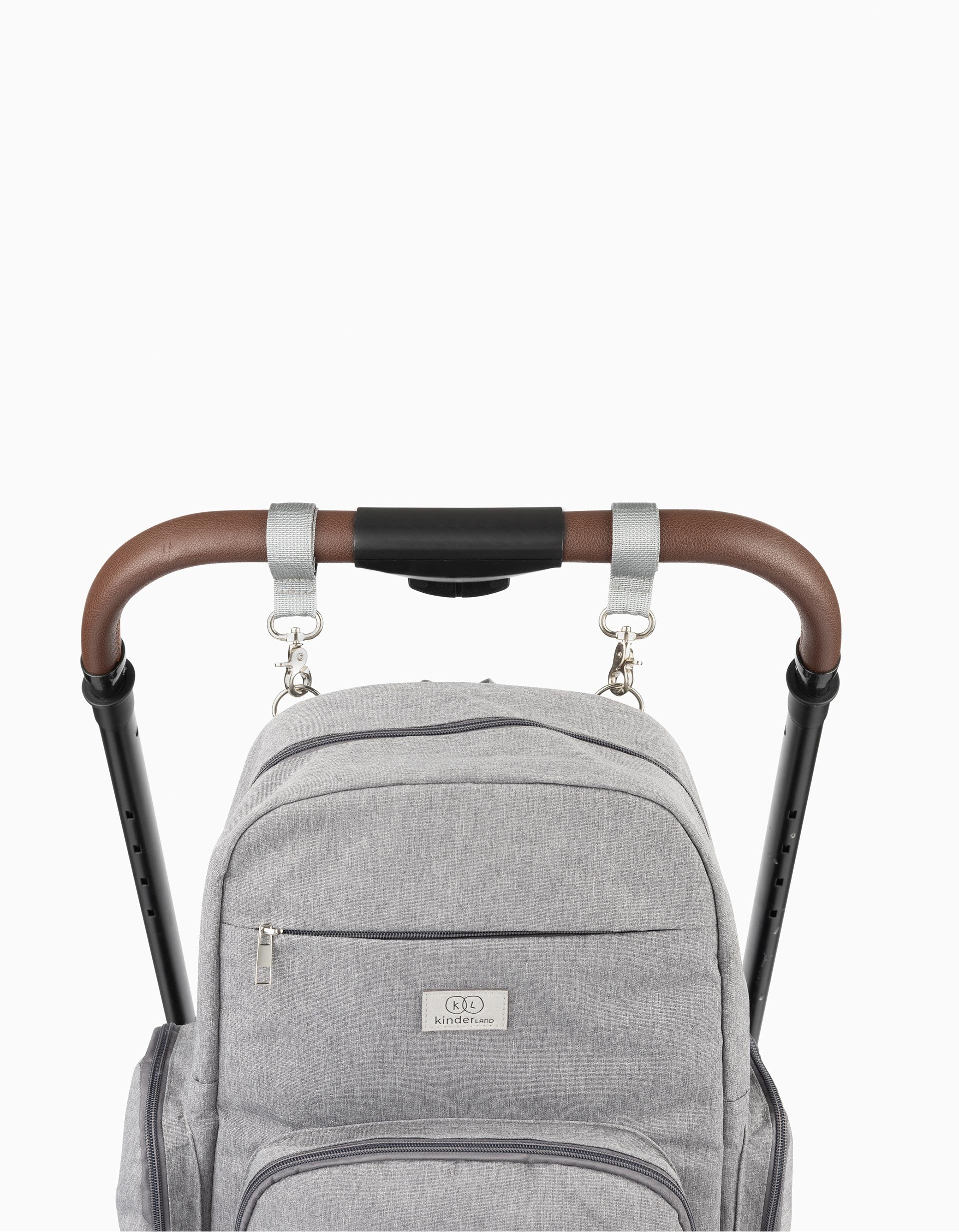 Mochila Round Kinderland, Grey