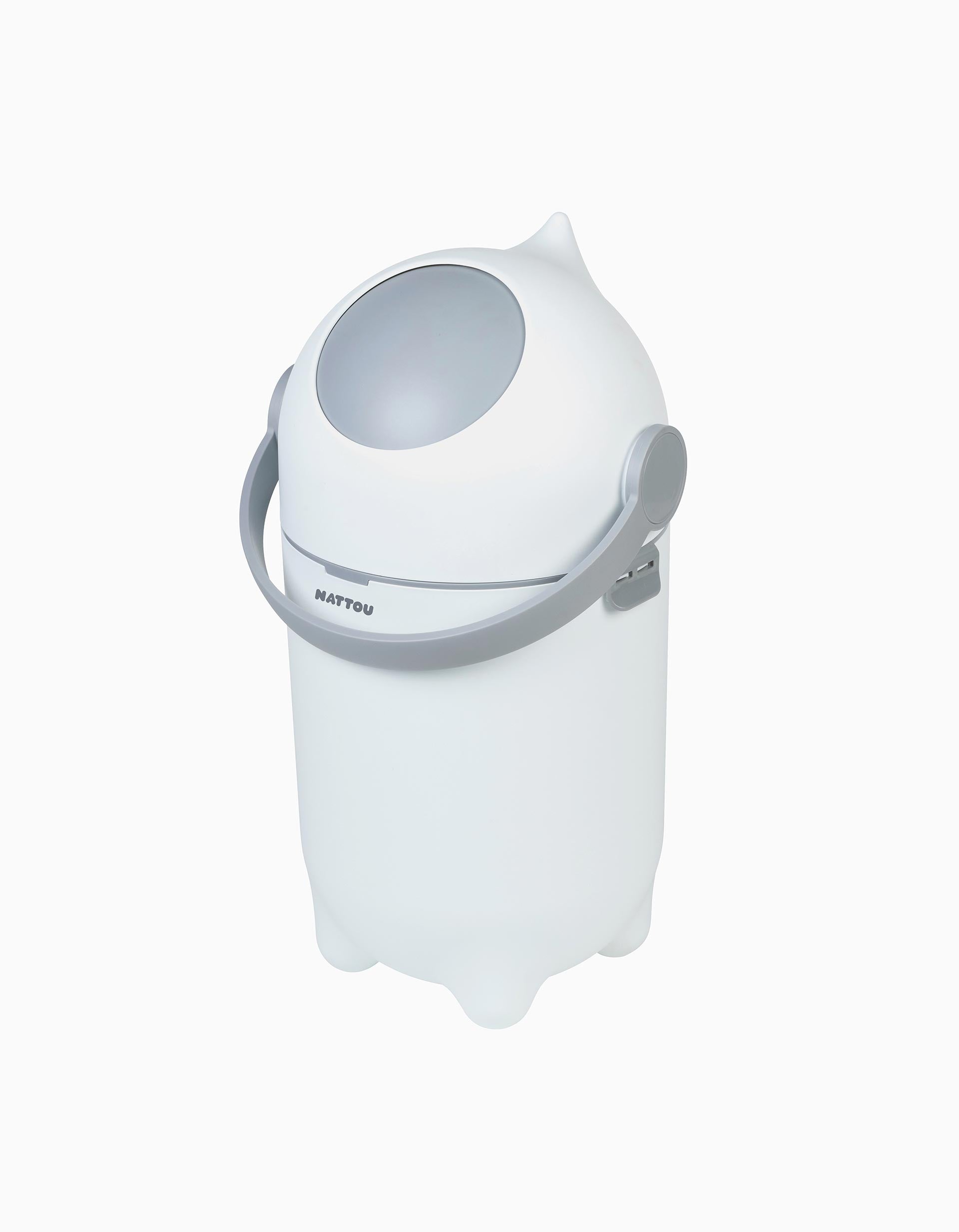 Contentor De Fraldas Nattou Dropy, White/Grey