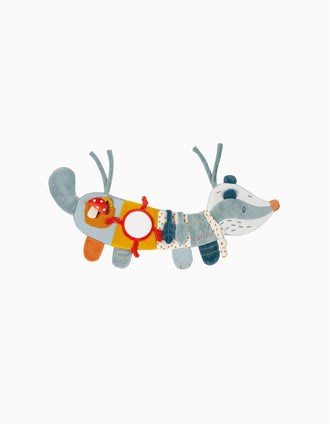 Peluche De Atividades Nattou Felix O Texugo 72Cm