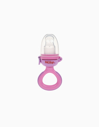 Alimentador de Silicone Nuby 6M+, Pink